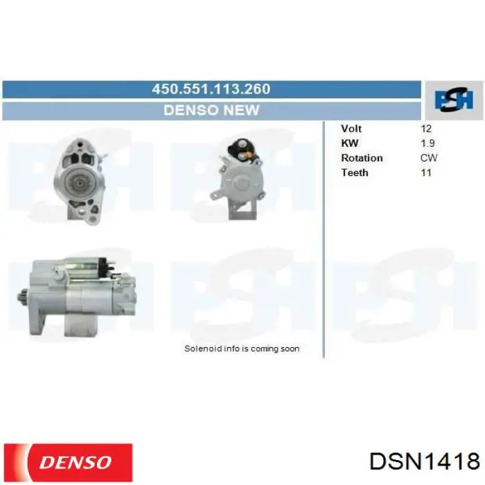 Arrancador As-pl S6480DENSO