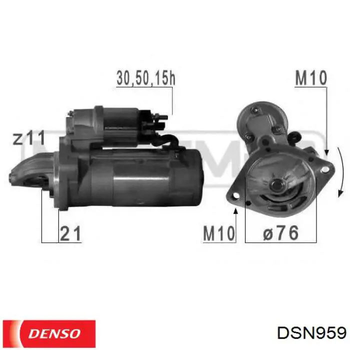 DSN959 Denso Arranque motores