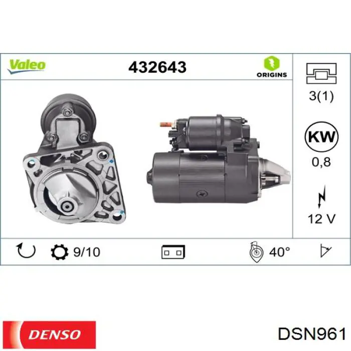 Burro de arranque  Febi 101582 precio, desde 38,25 EUR