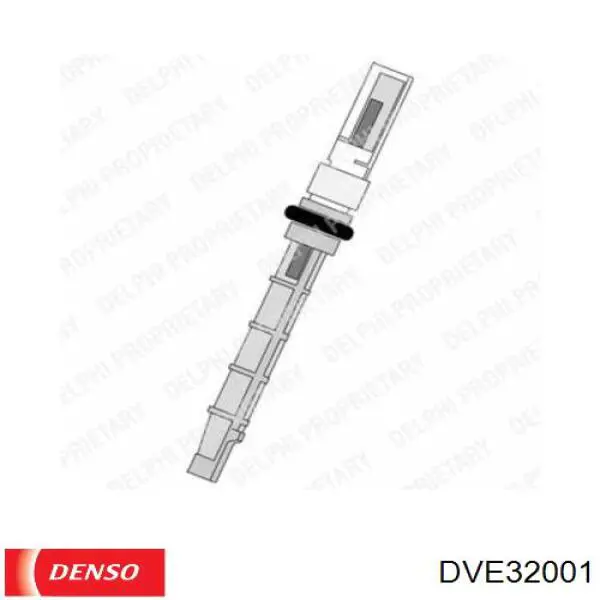 DVE32001 Denso válvula de expansión, aire acondicionado