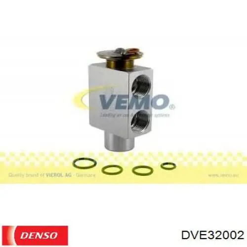 DVE32002 Denso válvula de expansión, aire acondicionado