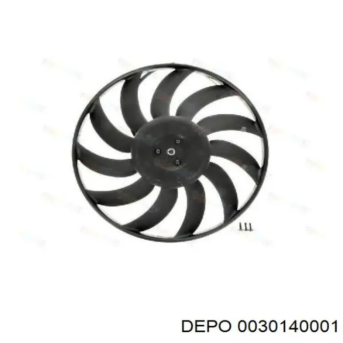 003-014-0001 Depo/Loro ventilador (rodete +motor refrigeración del motor con electromotor completo)