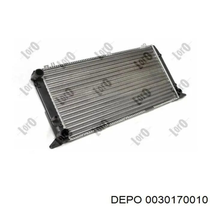 003-017-0010 Depo/Loro radiador refrigeración del motor