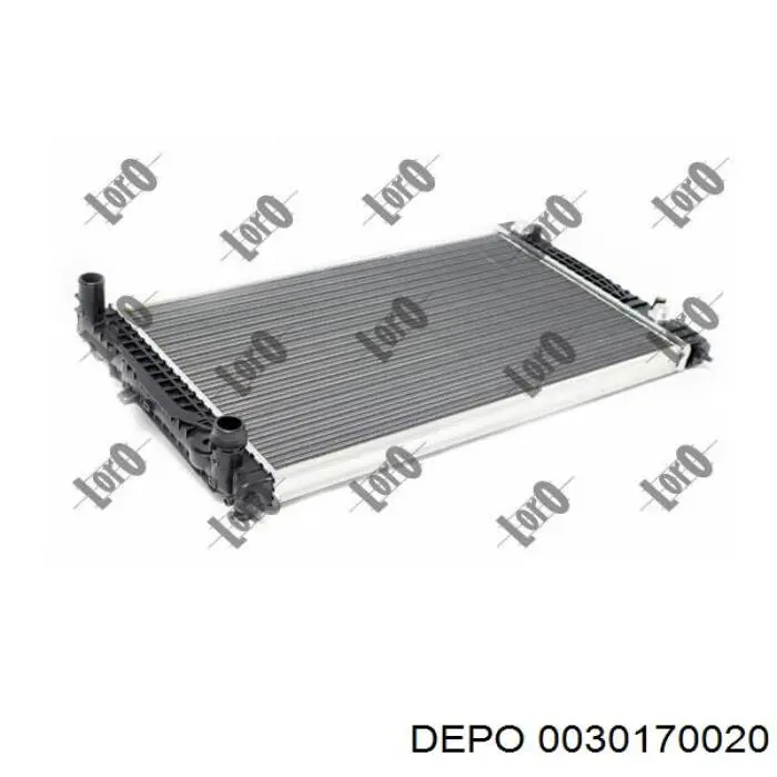 0030170020 Depo/Loro radiador refrigeración del motor