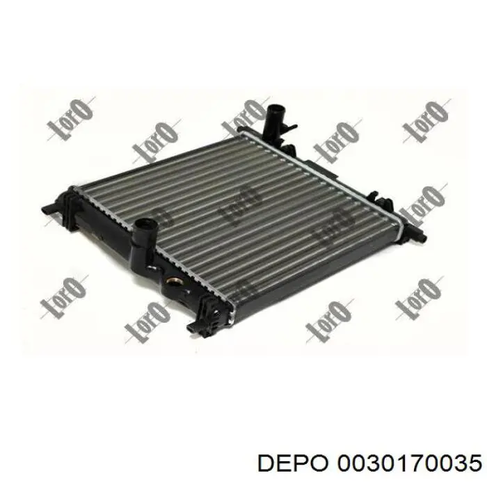 0030170035 Depo/Loro radiador refrigeración del motor