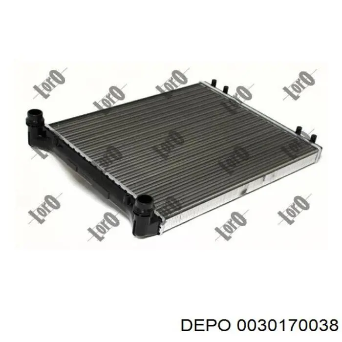 Radiador de agua Audi A2  (8Z0)