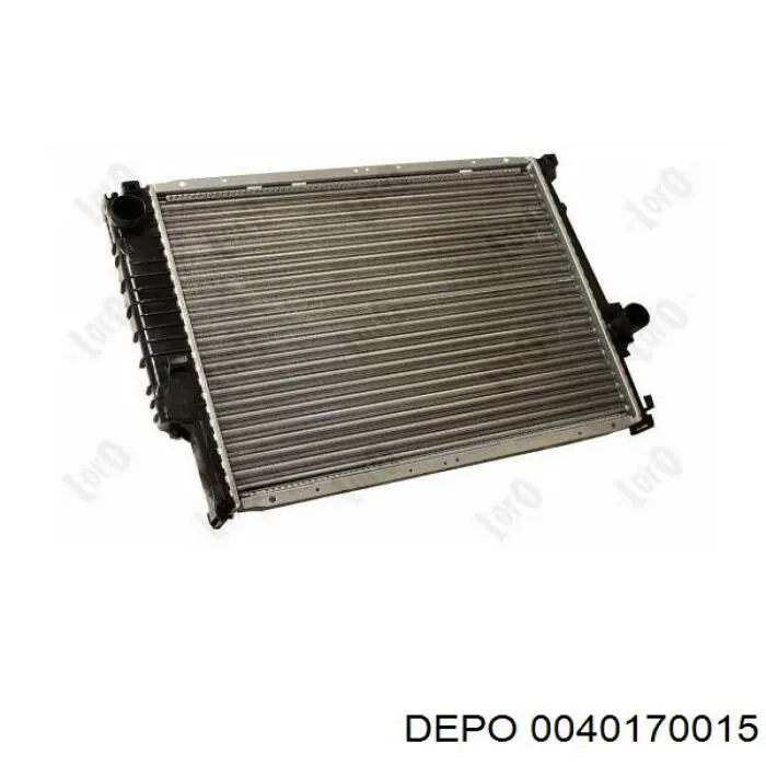 004-017-0015 Depo/Loro radiador refrigeración del motor