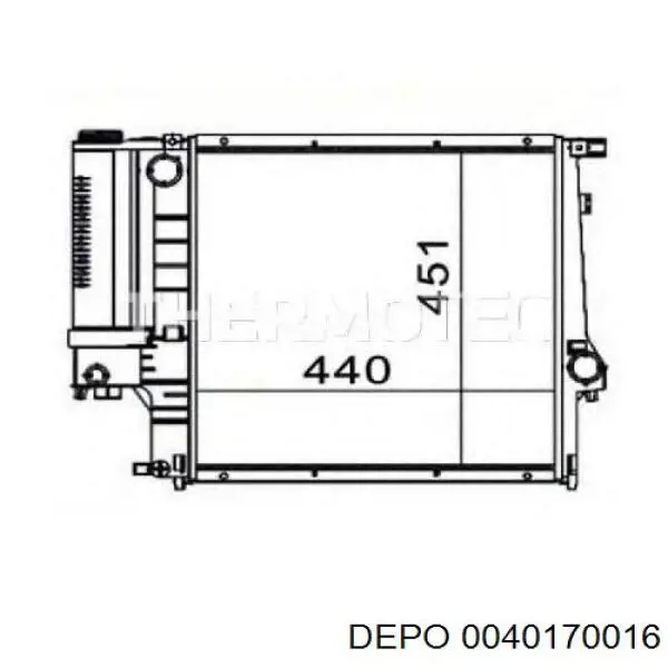 004-017-0016 Depo/Loro radiador