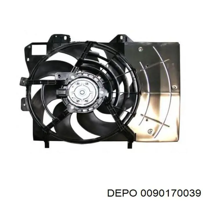 0090170039 Depo/Loro radiador refrigeración del motor