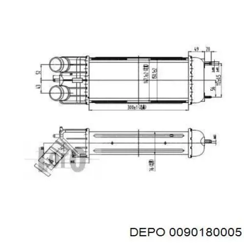 Radiador de aire de admisión Citroen C3 I desde 79,86 €