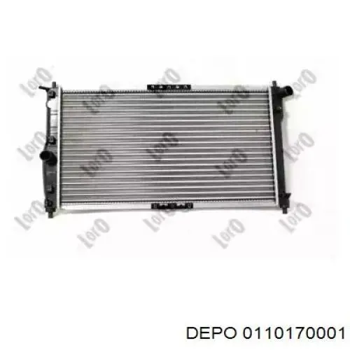 Radiador 96182260 ZAZ