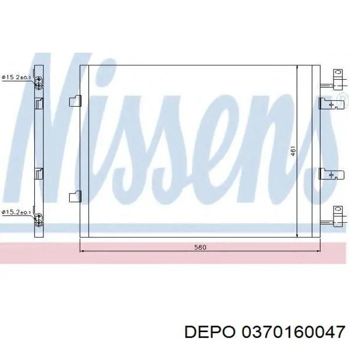 037-016-0047 Depo/Loro condensador aire acondicionado