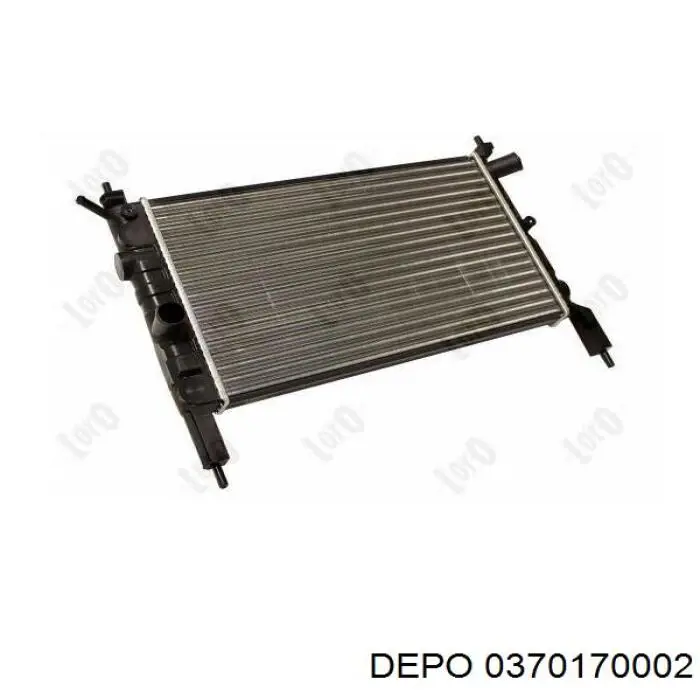 037-017-0002 Depo/Loro radiador refrigeración del motor