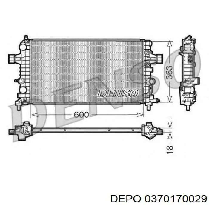 037-017-0029 Depo/Loro radiador