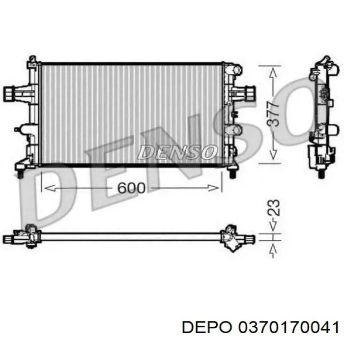 037-017-0041 Depo/Loro radiador