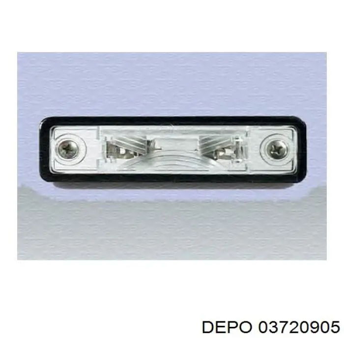 1224143 Opel Luz de matricula