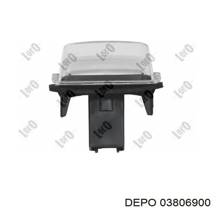 Lampara de matricula Depo/Loro/Abakus 03806900 precio, desde 7,05 EUR