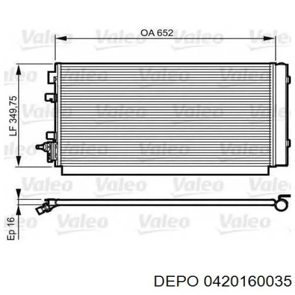 042-016-0035 Depo/Loro condensador aire acondicionado