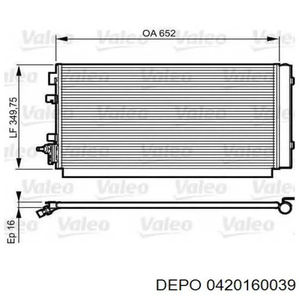 Aire acondicionado capacitor Depo/Loro/Abakus 0420160039 precio, desde 44,74 EUR