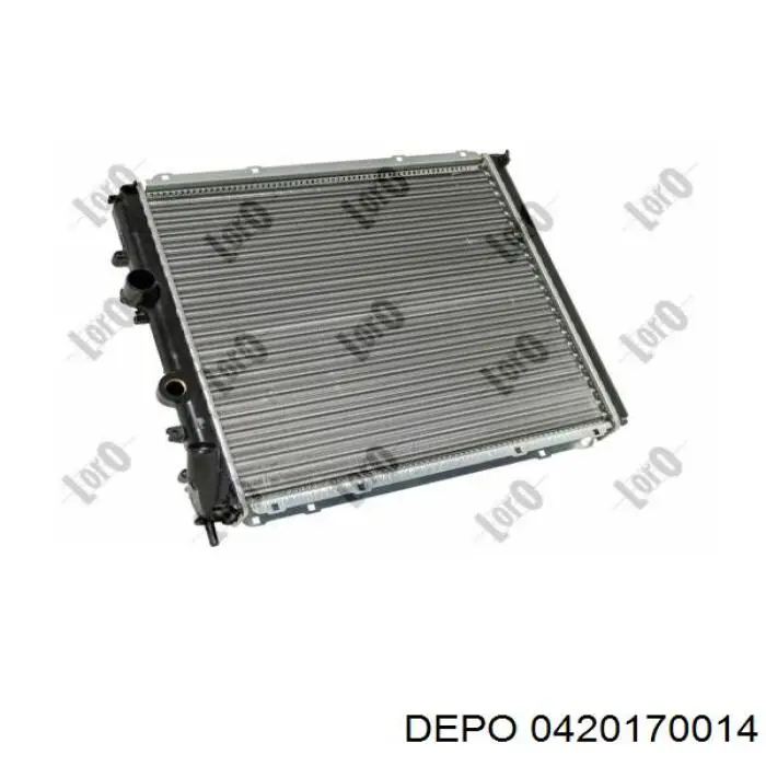 042-017-0014 Depo/Loro radiador refrigeración del motor