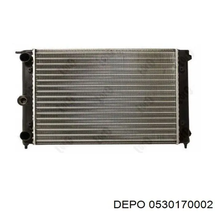 053-017-0002 Depo/Loro radiador refrigeración del motor