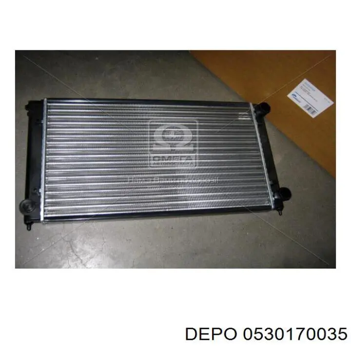 053-017-0035 Depo/Loro radiador refrigeración del motor