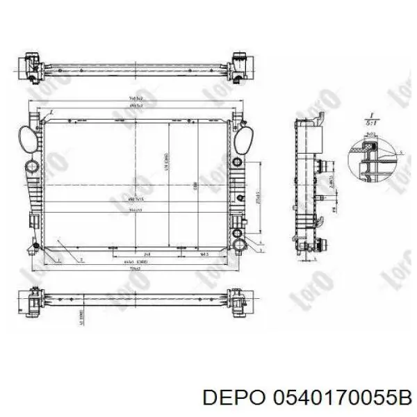 0540170055B Depo/Loro/Abakus