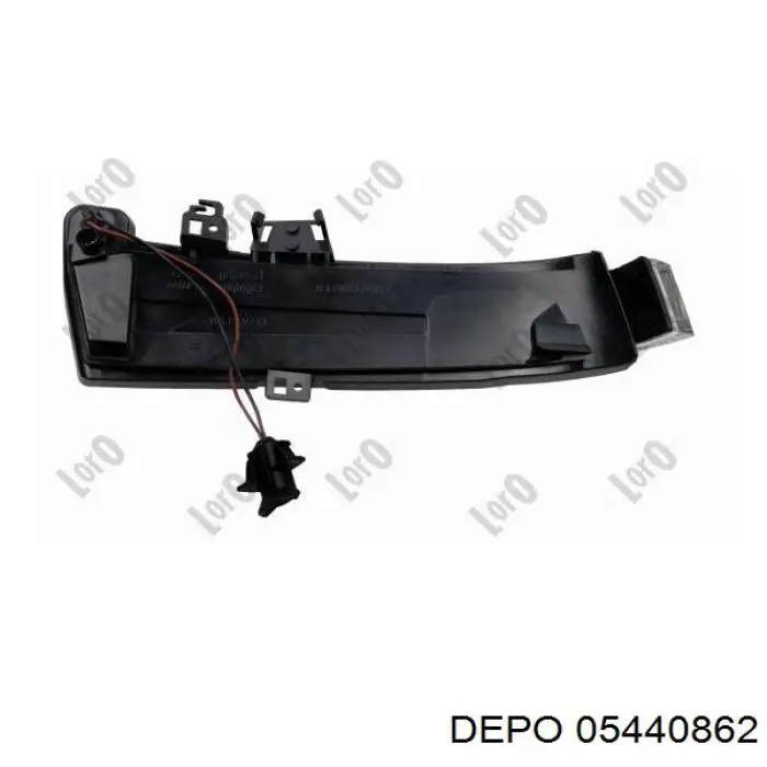 054-40-862 Depo/Loro luz intermitente de retrovisor exterior derecho