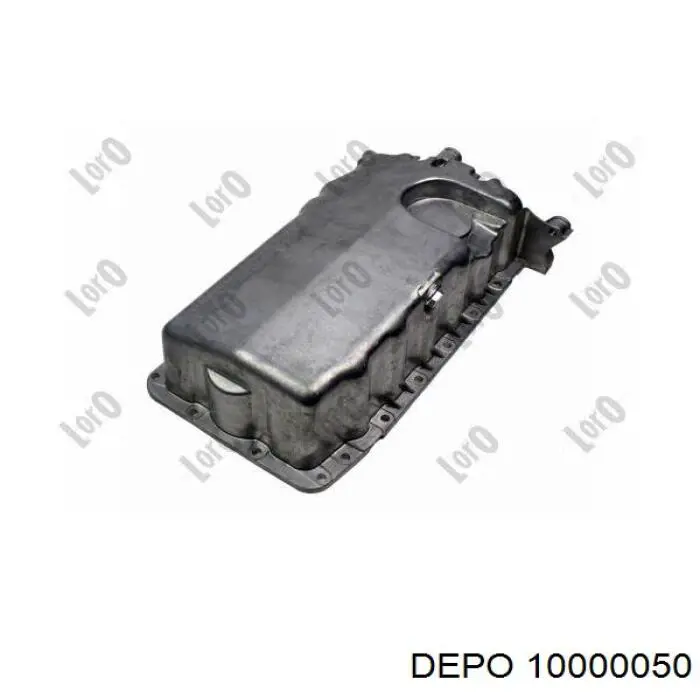 Cárter de aceite del motor 10000050 Depo/Loro/Abakus