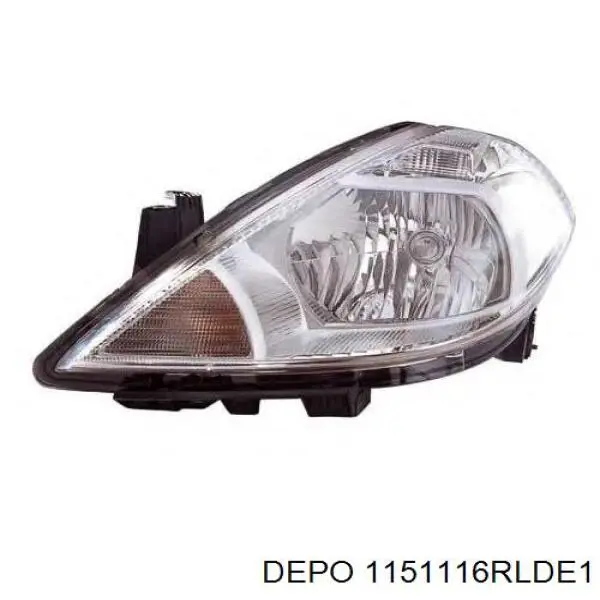  Faro derecho Nissan Tiida 