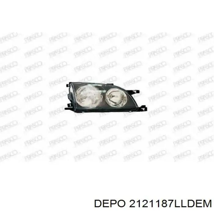 212-1187L-LD-EM Depo/Loro faro izquierdo