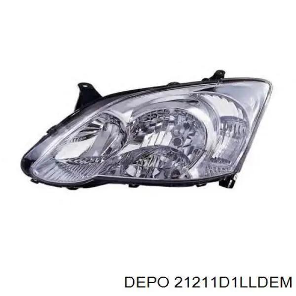 Faro izquierdo 088270 VALEO