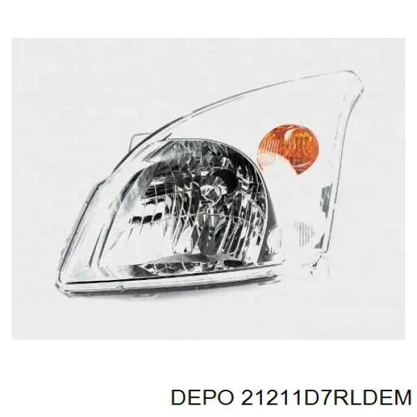 21211D7RLDEM Depo/Loro/Abakus Luz derecha