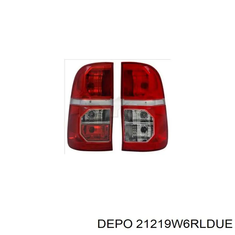 Comprar 21219W6RLDUE Depo/Loro/Abakus Piloto trasero derecho