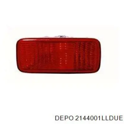 Luz antiniebla trasera izquierda 2144001LLDUE Depo/Loro/Abakus