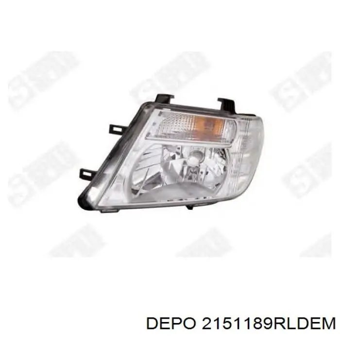 215-1189R-LD-EM Depo/Loro faro derecho