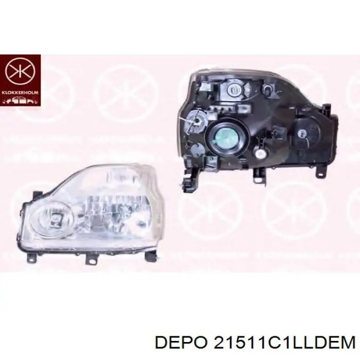  Faro izquierdo Nissan X-Trail 