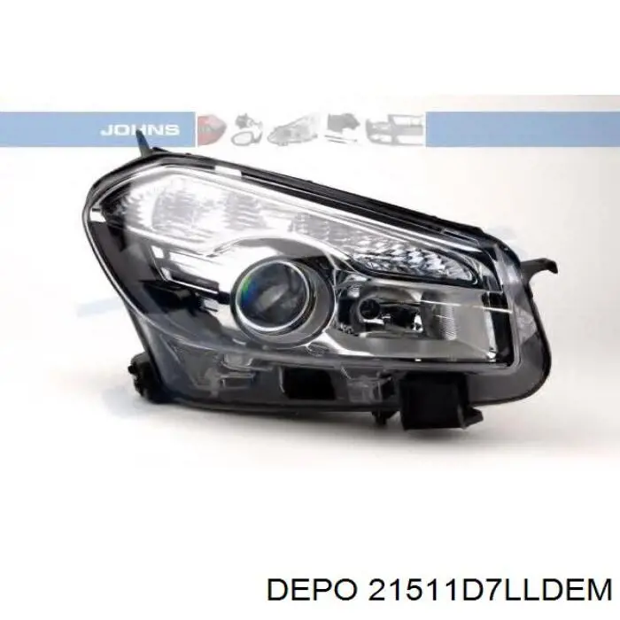 Faro izquierdo Nissan Qashqai 2 J11
