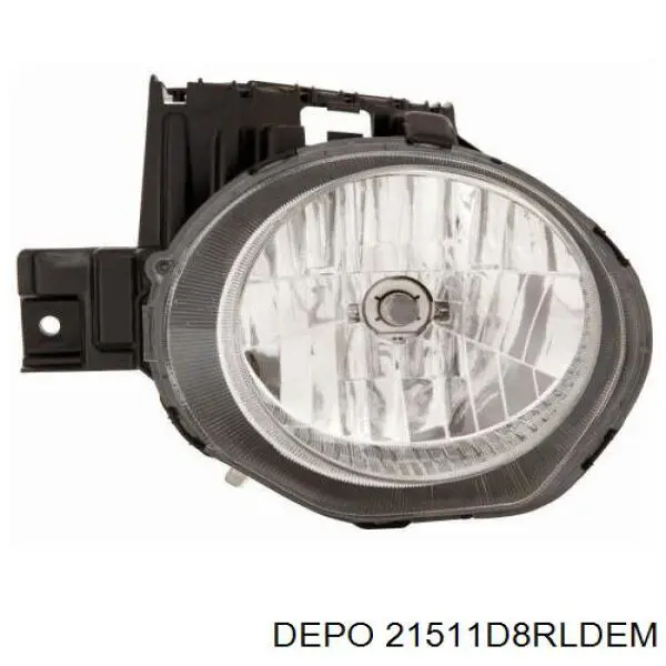 21511D8RLDEM Depo/Loro/Abakus Luz derecha