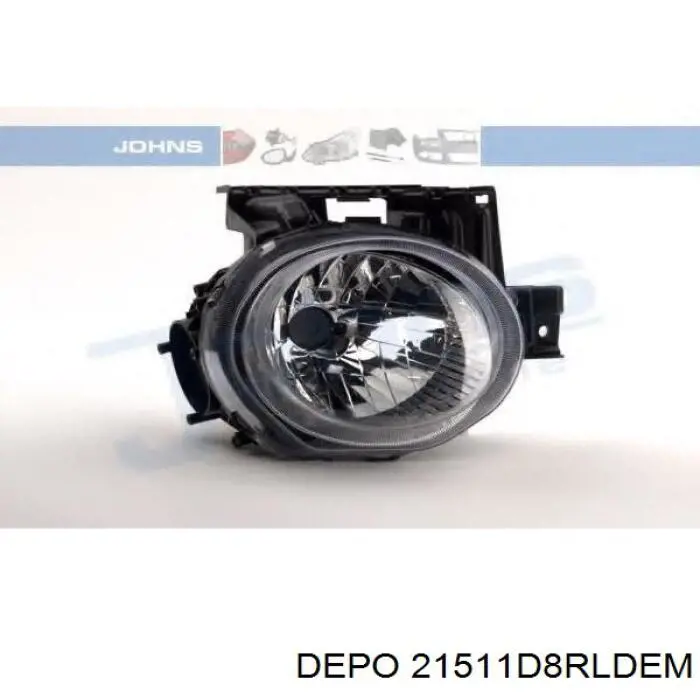 Comprar 21511D8RLDEM Depo/Loro/Abakus Faro derecho