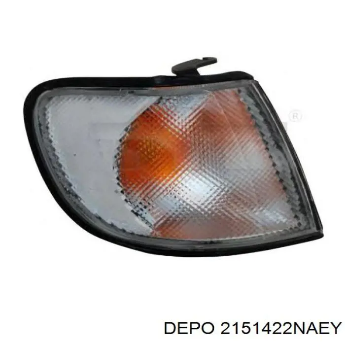 Luz intermitente de guardabarros 2151422NAEY Depo/Loro/Abakus