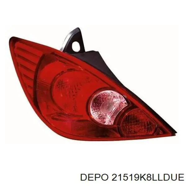 Piloto trasero izquierdo Depo/Loro/Abakus 21519K8LLDUE precio, desde 97,28 EUR