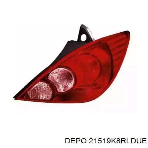 21519K8RLDUE Depo/Loro/Abakus Piloto trasero derecho