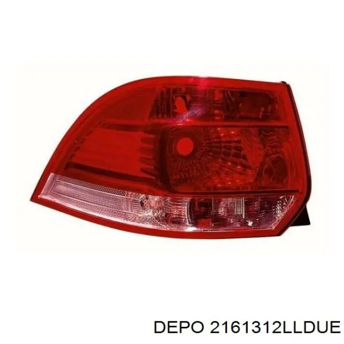 Piloto trasero interior izquierdo 170270012 TYC