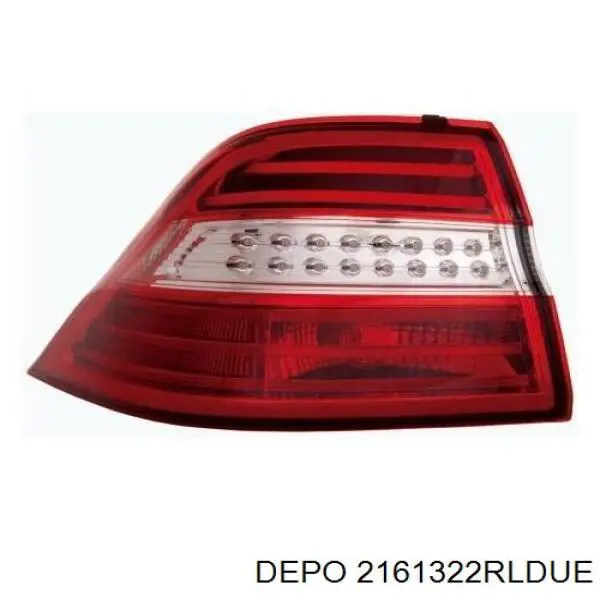 G45F513F0B Mazda Piloto trasero interior derecho