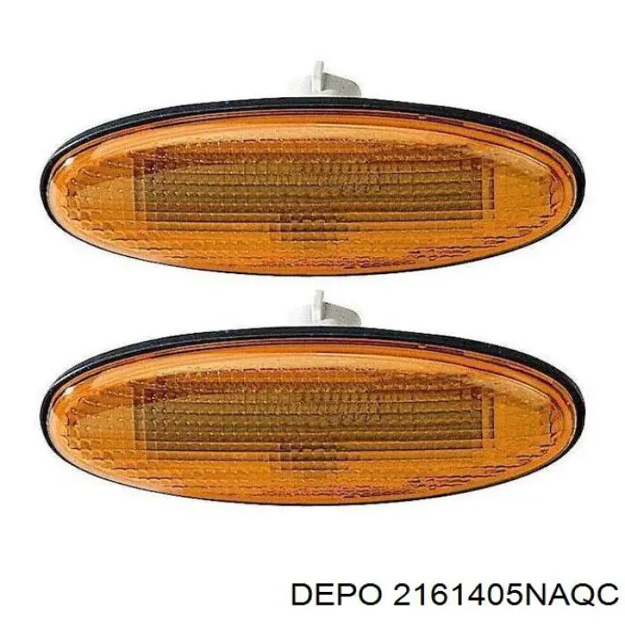 216-1405N-AQ-C Depo/Loro luz intermitente guardabarros