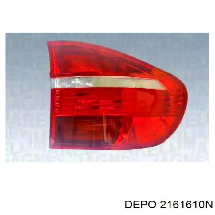 Luz intermitente de guardabarros izquierdo 2161610N Depo/Loro/Abakus