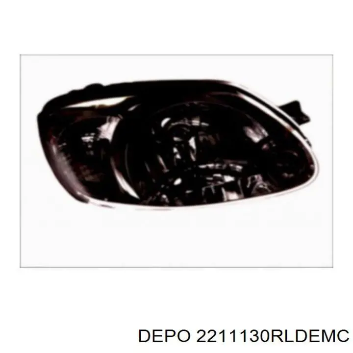 2211130RLDEMC Depo/Loro/Abakus Luz derecha