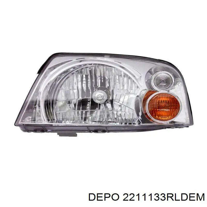 221-1133R-LD-EM Depo/Loro faro derecho