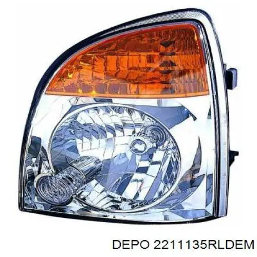 Faro derecho Hyundai H100 plataforma a bordo (2004 - 2026) precio, desde 107,04 EUR